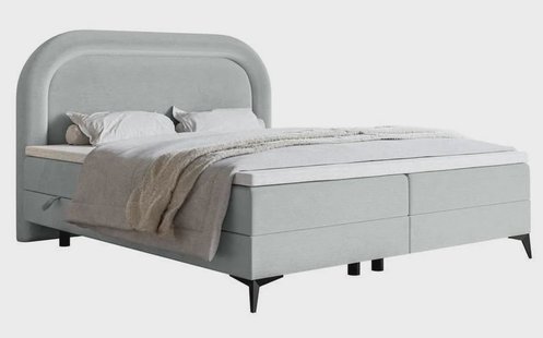 Boxspring Lorena velvet inclusief topper 160 x 200 cm | NADUVI Collection