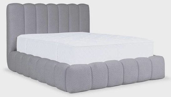 Bedframe Chusso bouclé met opbergruimte 160 x 200 cm | NADUVI Collection