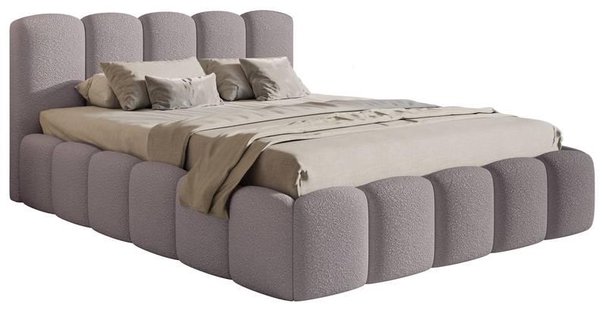 Bedframe Chloe II bouclé met opbergruimte 140 x 200 cm | NADUVI Collection