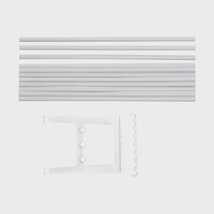 Essem Design Nostalgi bank verlenging 100 cm Wit