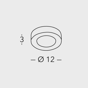 austrolux Kolarz Click R plafondlamp, zwart, metaal, GX53, Ø 12 cm