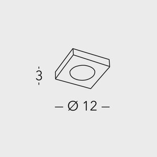 austrolux Kolarz plafondlamp Click Q, vintage goudkleurig, lengte 12 cm