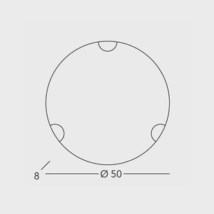 austrolux Kolarz plafondlamp Nonna, Ø 50 cm, strooibloem blauw, glas