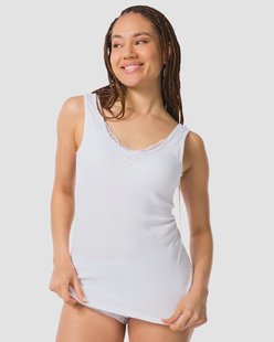 HEMA Damesslips - 2 stuks wit (wit)