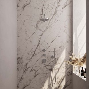 Thermostatische Inbouwdoucheset Brauer Carving Omstelknoppen Chroom (Alle Opties)