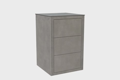 Passion Grills | Buitenkeuken Module Kerafina | Kast Hoog 3 Lades