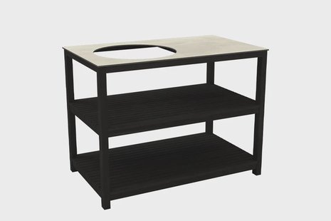 Passion Grills | Buitenkeuken Onderdeel | Leon Big Green Egg Tafel | 120 x 71 cm