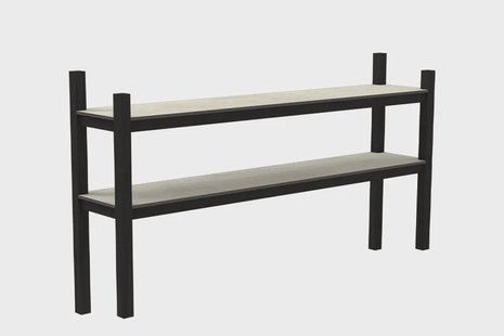 Passion Grills | Buitenkeuken Onderdeel | Leon Opzetschappen | 115 x 23 cm Passion Grills | Buitenkeuken Onderdeel | Leon Opzetschappen | 115 x 23 cm