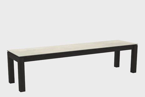 Passion Grills | Buitenkeuken Onderdeel | Flying Tuinbank | 180 x 45 cm | Portland Bianco