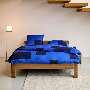 Auping Midnight Indigo Dekbedovertrek - 260 x 220 cm - 100% katoen satijn