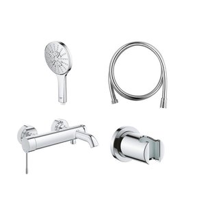 GROHE Essence Badset - badkraan - handdouche - handdouchehouder - doucheslang - chroom SW656558/SW471471/430172/SW862641