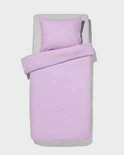 HEMA Dekbedovertrek 140x200/220cm zacht katoen lila (lila)