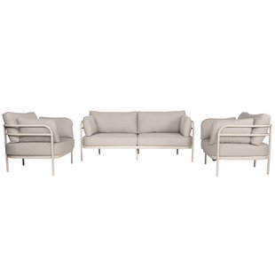 Zuiver Vista Loungeset 2-zits Bank + 2 Fauteuils