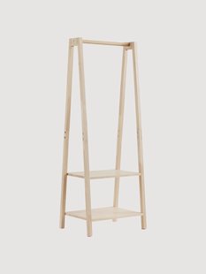 Open kinderwandkast Saga van beukenhout