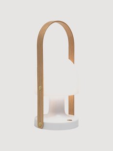 Mobiele LED tafellamp FollowMe met verstelbare lampenkap, dimbaar