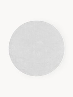 Rond katoenen vloerkleed Lora, handgeweven