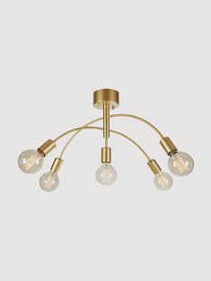 Grote plafondlamp Cygnus van metaal