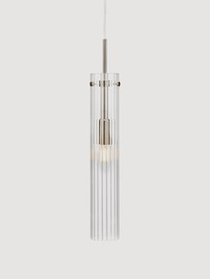 Kleine glazen hanglamp Tubo