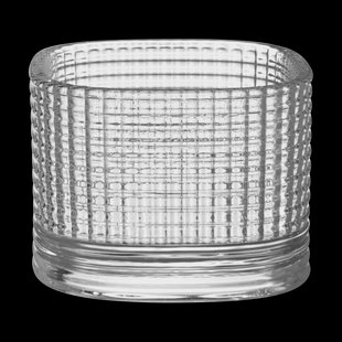 Orrefors Magica kaarsenhouder super circle 5 cm Helder