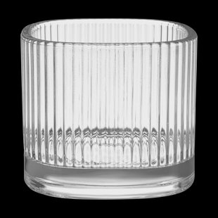 Orrefors Magica kaarsenhouder super circle 7 cm Helder