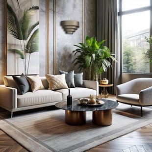 Luminex Rings wandlamp, titaniumkleurig, staal, 2 x E27