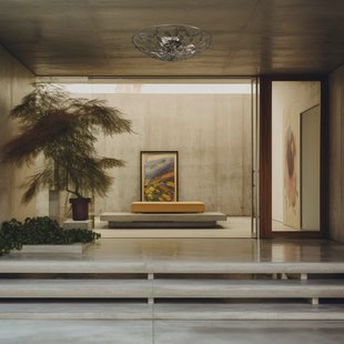 Luminex Arion plafondlamp, titaniumkleurig, Ø 63 cm, staal