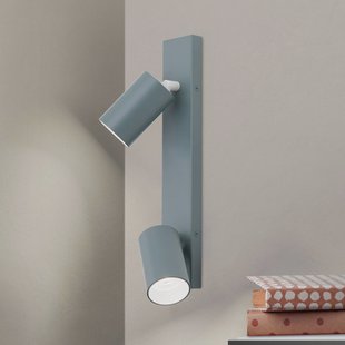 ORION Penn plafondspot, lichtgroen, lengte 35 cm, aluminium