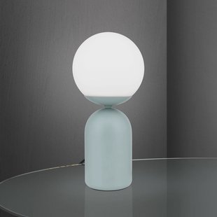 ORION Stanley tafellamp, lichtgroen, hoogte 32 cm, keramiek/glas