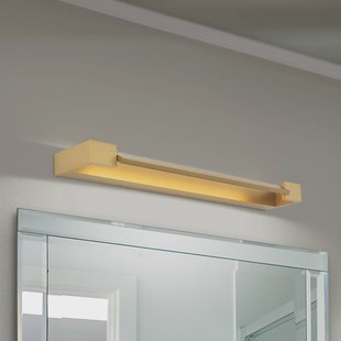 ORION Marylin badkamer wandlamp, lengte 60 cm, goud, aluminium