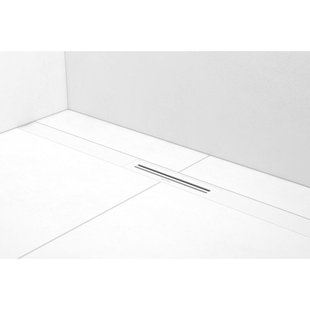 Douchegoot Easy Drain R-Line Clean 100cm Mat Wit