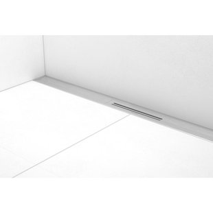 Douchegoot Easy Drain R-Line Clean Wall 100cm RVS