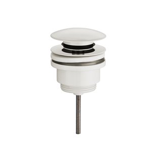 Clickwaste Afvoerplug Wiesbaden Caral 5/4 Glans Wit