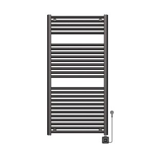 Elektrische Radiator Wiesbaden Elara 118.5x60 Cm Smart Wifi Gunmetal