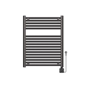 Elektrische Radiator BWS Lara 76.6x60 Cm Smart Wifi Gunmetal