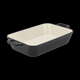 Nordwik Nordwik gietijzeren ovenschaal, 33x22 cm Zwart