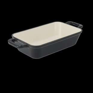 Nordwik Nordwik gietijzeren ovenschaal, 25x15 cm Zwart