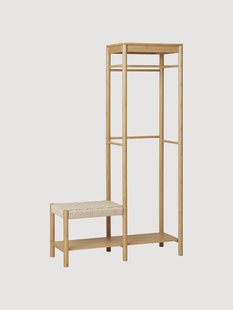 Garderobe Ember van bamboehout