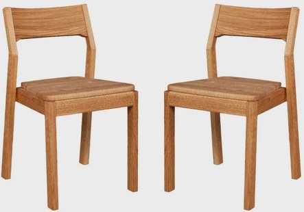 Set van 2 Lina eetkamerstoelen | NADUVI Collection