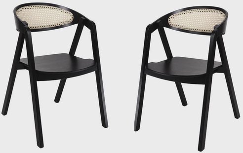 Set van 2 Lasse eetkamerstoelen | NADUVI Collection