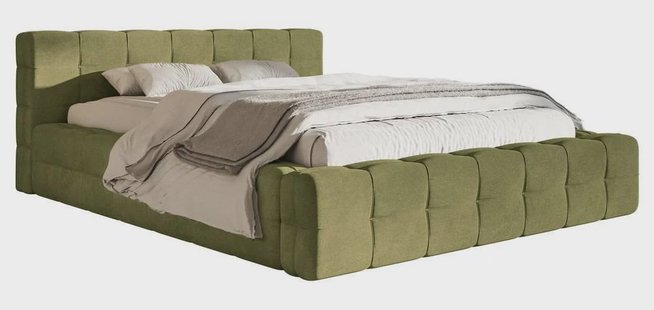 Tilly bedframe velvet met opbergruimte 180 x 200 cm | Selsey Design