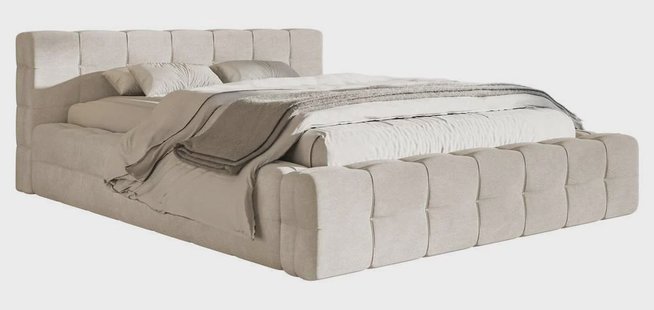 Tilly bedframe velvet met opbergruimte 160 x 200 cm | Selsey Design