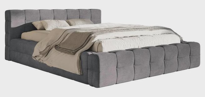 Tilly bedframe velvet met opbergruimte 180 x 200 cm | Selsey Design