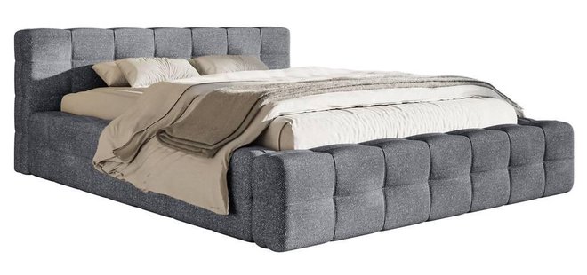 Tilly bedframe chenille met opbergruimte 180 x 200 cm | Selsey Design