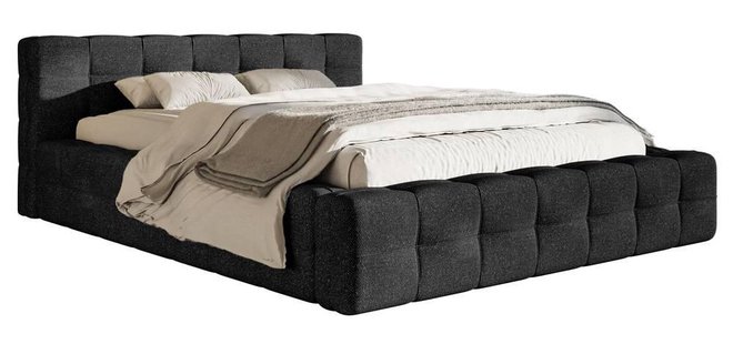 Tilly bedframe chenille met opbergruimte 160 x 200 cm | Selsey Design