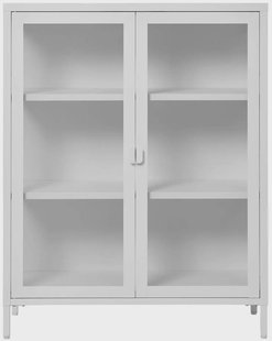 Entra vitrinekast hoog 2-deurs | NADUVI Collection