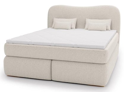 Lavelle boxspring bouclé 160 x 200 cm | NADUVI Collection
