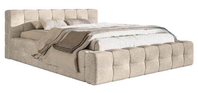 Tilly bedframe chenille met opbergruimte 180 x 200 cm | Selsey Design
