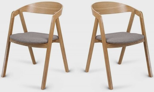 Set van 2 Lasse eetkamerstoelen | NADUVI Collection