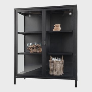 Entra vitrinekast hoog 2-deurs | NADUVI Collection