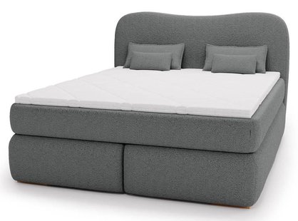 Lavelle boxspring bouclé 160 x 200 cm | NADUVI Collection